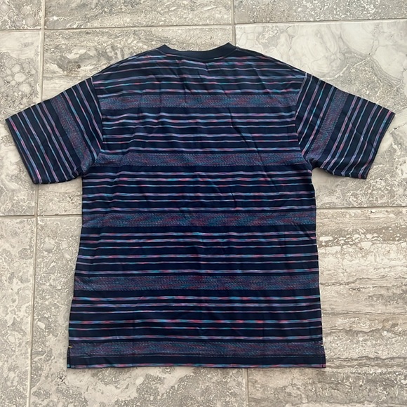 Scotch & Soda Structured Stripe Tee, Size M New w/Tag - Picture 6 of 10